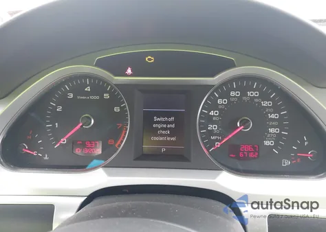 2009 Audi A6 3.0 Premium from USA, damaged, VIN WAUWG74F79N030851